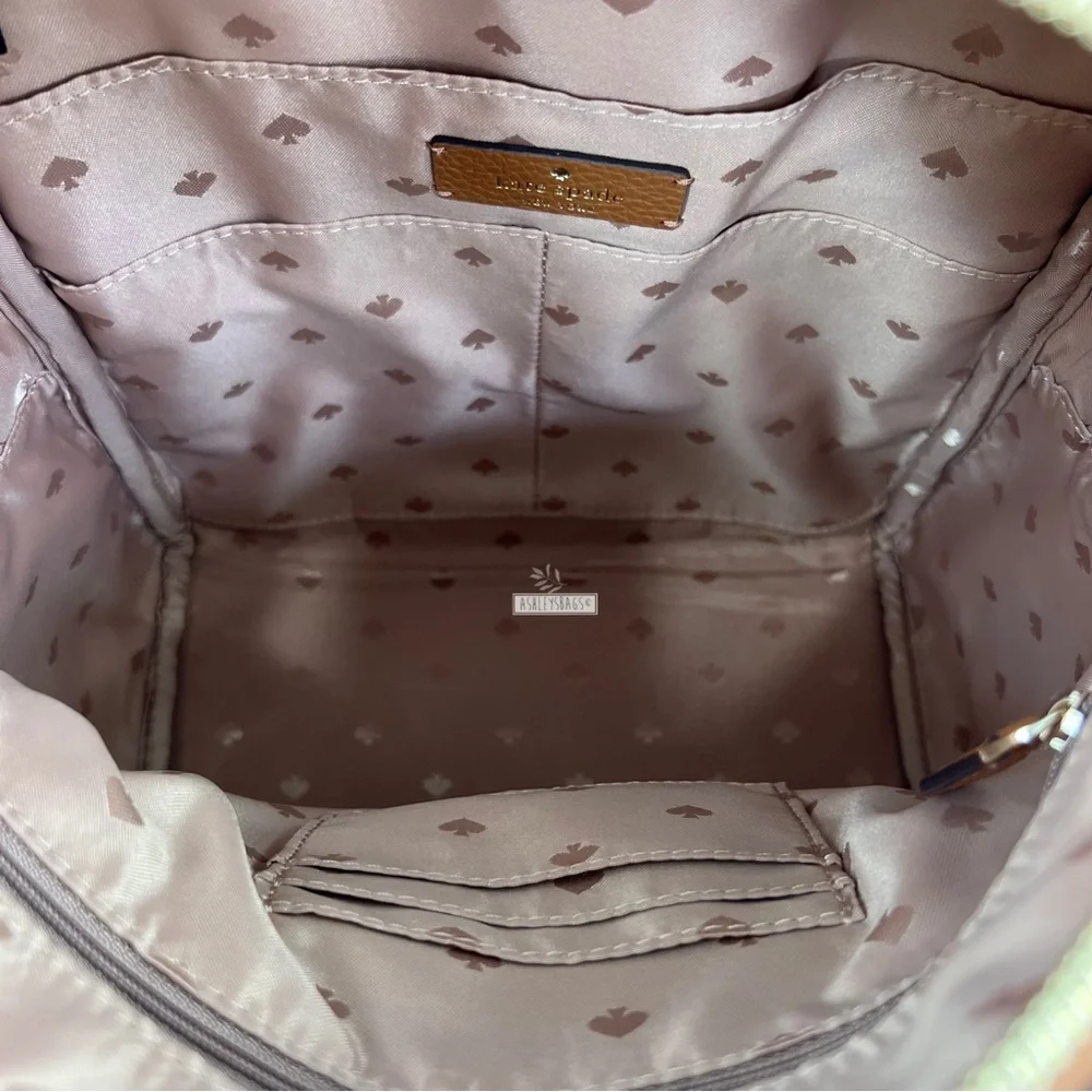 Kate Spade Leila Dome Backpack In Warm Gingerbread - Picture 7 of 10